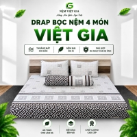 Drap Bọc Nệm 4 Món