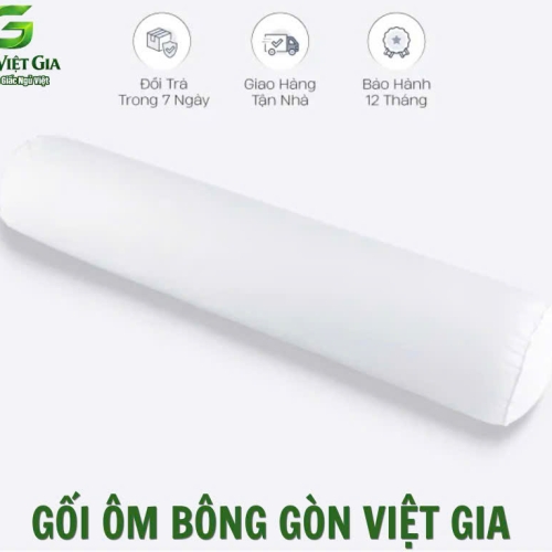 Gối ôm bông ép cao cấp Việt Gia